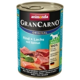 Animonda GranCarno Adult Hovězí + losos a špenát 400 g